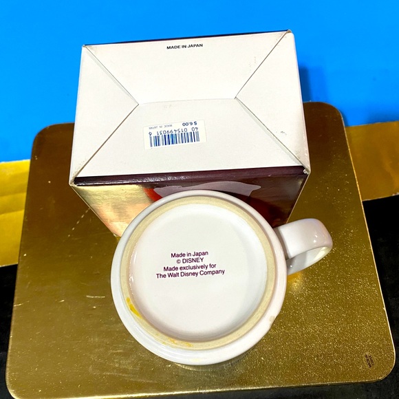 WALT DISNEY’S CLASSIC CINDERELLA VTG 1990’s DISNEY STORE EXCLUSIVE CERAMIC MUG - Picture 12 of 14